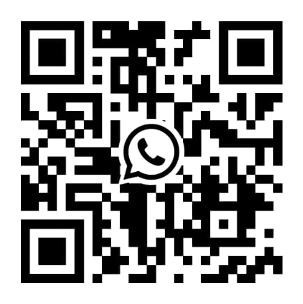 WhatsApp QR code. Scan to start a chat with ImageDeep.